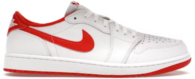 Jordan 1 Low White/Red