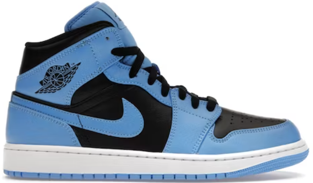 Jordan 1 Mid Blue/Black