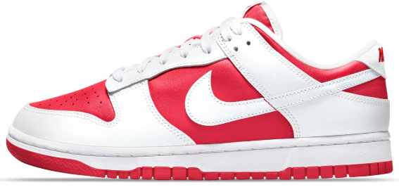 Nike Dunk Low White Red