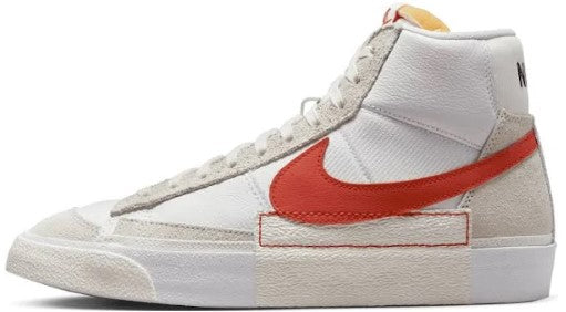 Nike Blazer Mid 77 Remastered Pro Club Habanero Red