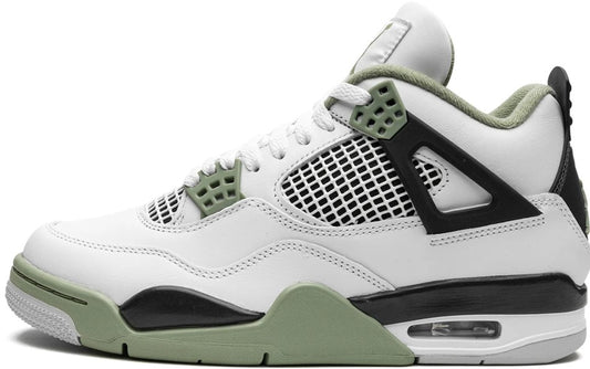 Jordan Retro 4 Seafoam / Oil Green