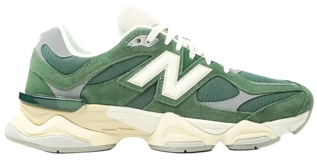 New Balance 9060 Green Suede