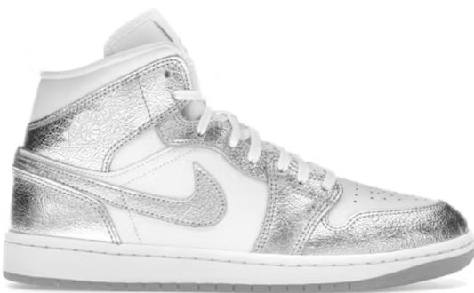 Jordan 1 Mid SE Silver